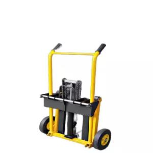 수동 스태커 직선바퀴 폴딩 접이식 리프트 핸드카 트롤리