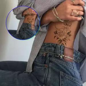 쌍문상회 여름 여행 가리는 남자 셀프 꽃 반영구타투스티커