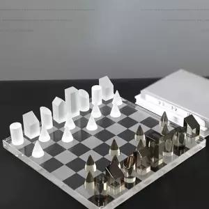 접이식 원목 체스판 테이블 장기 선물용 나무 게임 학생 대형