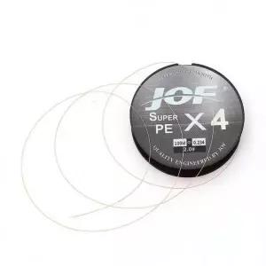 4합사 PE 낚싯줄 2호 100m 오렌지