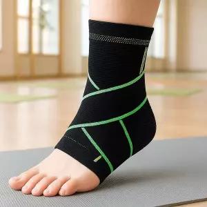 1p 앵클가드 실리콘+압박밴드 발목보호대 스포츠 아대