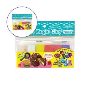 쌍문상회 재미있는 도너랜드 천사점토 10색 유치원 학습재료