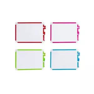 [오너클랜]bns 칼라 양면 화이트보드 세트 20x30cm 자석2+펜