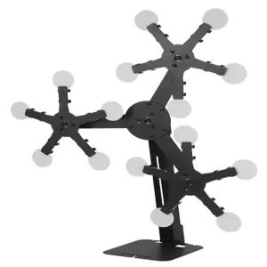 비비탄사격타겟 에어소프트건 훈련 사격장 과녁 스탠드 회전식 금속 양방향