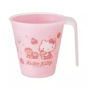 헬로키티 손잡이컵 617737플라스틱 물컵 음료 디자인물 주스 주스잔 캐릭터 손잡이잔 손잡이