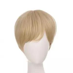 보노 숏커트 짧은머리 탈색모 통가발여성가 짧은가 보브가 탈색가 파티소품 데일리 데이트 남성가 공용가