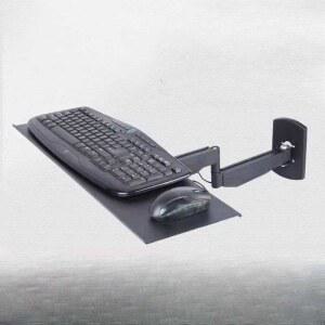 마운트 트레이 이동식 벽부착 마우스 키보드브래킷 브래킷 거치대 산업용 키보드 벽장 리프팅