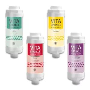 비타민필터(장미)샤워정수 수전 헤드 샤워기 녹물 녹물제거