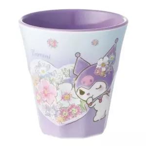 쿠로미 플라워 멜라민 컵(일)(644023)물잔 물컵 음료 가정용 가벼운 식당 캐릭터 양치 손잡이없는