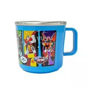 헬로카봇 논슬립 스텐컵 402177물 음료 주스 어린이물잔 키즈물 스텐 손잡이