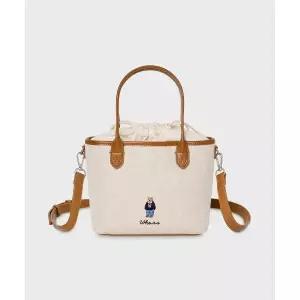 WHO.A.U Steve Canvas Tote Bag WHBGG2224A 253895