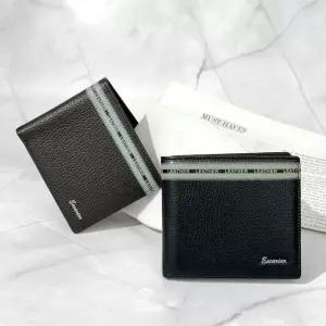 가죽 반지갑남자 남성 명품 카드 수제