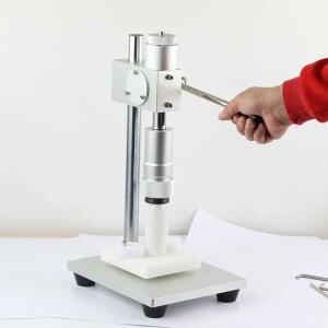 반자동 캡핑기 마개 향수 실러 진공 수액병 실링기 프레스 항목 마개