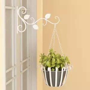 거실 베란다 벽꾸미기 화분 브라켓 인테리어행잉플랜트 선반 걸이옷걸이 카페장식 다용도 걸이대 면수납함