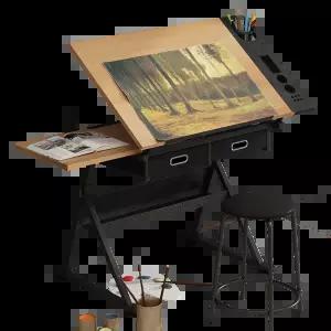 제도 테이블 건축가 본품 드로잉 미술 책상 작업 스탠드