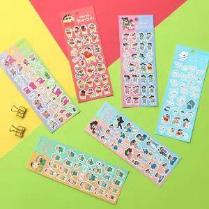 짱구는못말려 플레이 스티커팬시 소품꾸미기 데코 다이어리 캐릭터 꾸미기용 디자인