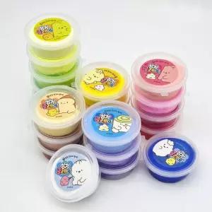 21색 상상클레이 세트찰흙놀이 말랑 21점토 공예 어린이 컬러