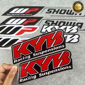 오토바이 프론트 포크 스티커 방수 Kyb Wp 서스펜션 Showa 데칼 for Yamaha Honda Suzuki Ktm Kawasaki Ben