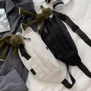 남여공용 슬링백 캐주얼 메신저백 캔버스 백바디크로스백 여행백 소지품백 스포츠미니백 가방 미니백 포켓