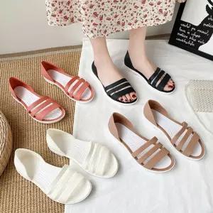 SSH21111 모찌 말랑 샌들 (여성용) 디자인스트랩 자인 스트랩 샌달 여자스 캐쥬얼