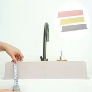 와이드형 싱크대물막이 이판 가림막 씽크 받이 실리콘이 대받이 욕실이 설거지이 튀김방지 세면대이 튐방지