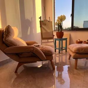 편한1인용쇼파 미니 코너 등받이 침실 다이닝 쇼파 구름