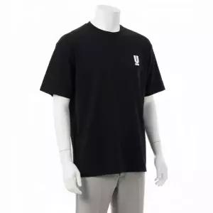 언더커버 UNDERCOVER 25 로고 프린트 반팔 티셔츠 블랙 UB0D3803
