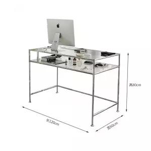 모던 디자인 1인용 스테인레스 투명 인테리어 인용쇼파 책상 거실