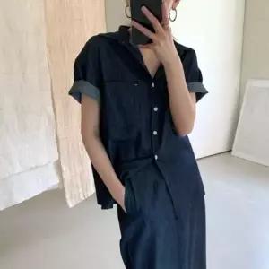 상 치마 단독으로도 활용 하의 세트 가능한 구성LDN-20250219 반팔셔츠