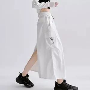 상의 치마 롱스커트LDN-20250242 카고포켓 캐주얼 셔츠 다양한 매치 상의와 등