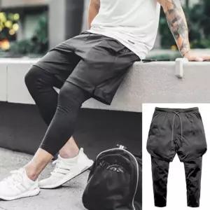 남성 조깅복 스포츠 레깅스 크로스핏 운동복 타이즈