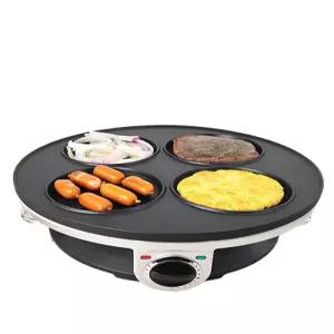 업소용 에그팬 전기 다용도 버거 구이기 탈착식 논스틱 브런치 없음 원형 가정용 후라이팬
