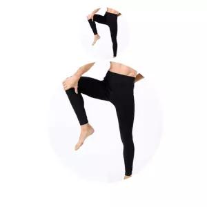 추위와 바람을 잘 막아주는 남성 융털 타이즈 X 2벌용 용레깅스 겨울내복 배달 남자 남자밍크