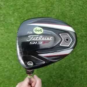 왼손용 타이틀리스트 913F SR 15도 3번 우드 1605F