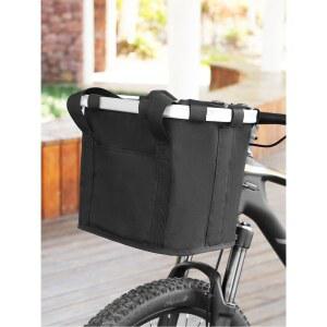 전기자전거 앞바구니 방수 프론트 수납백 블랙 접이식