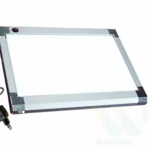 위라이즈 LED 드로잉 패드 A4 (블랙) LED라이트패널 라이트배너 라이팅박스 라이팅패널