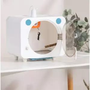 스마트 앵무새 인큐베이터 자동 투명 부화기 파충류 병아리