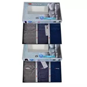 부드러운 촉감 상쾌함 남성 사각팬티 세트 3매입 남자언더웨어 남성사각속옷 향균소취 기능성팬티 패션