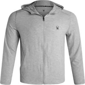 스파이더 남성 운동복 - 통기성 UPF 30+ 풀 집업 후드티 모이스처 위킹 스웨트셔츠