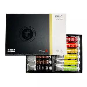 쉴드 에픽 유화물감 50ml 12색 A세트
