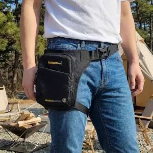 멀티수납 허리가방 레그백 다리 가방 러닝 자전거 골프 오토바이