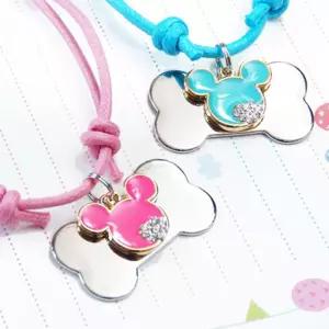 뼈다귀 목걸이 고양이목걸이만들기 하네스이름표 라이트클립 메달