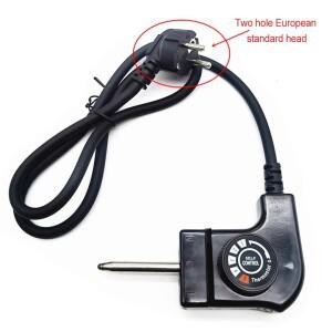 유럽 스타일의 온도 조절 케이블 전기 그릴 팬 냄비 가능한 전원 코드 순수 구리 와이어