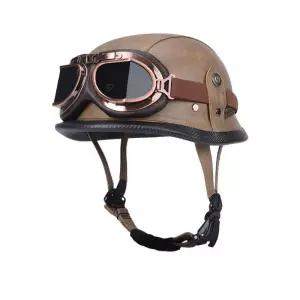 스쿠터 반모헬멧 클래식 스냅백 바이크 빅사이즈 레트로 모자