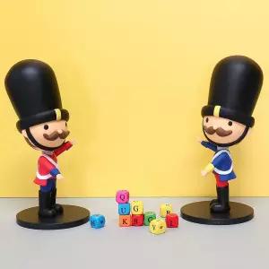 영국 근위병 2P세트 인테리어 소품 인형 장식피규어품 엔틱품 카페품 거실품 침실품 장식품 콘솔품 규어