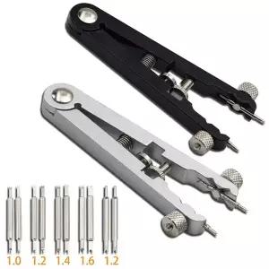 6825 시계줄 제거용 플라이어 스트랩 수리용 V자형 스프링바 조절기 도구 LK-AA417