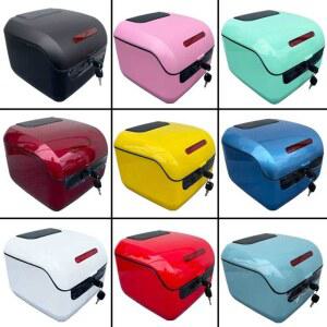 보 층 방수 전기자전거 검정 자전거 전기자전거배달통 오토바이 표준 거치대 배달통 차량 제품 보관함