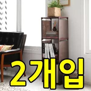 쉽게 조립하는 35 x 30 107 SIZE 3단 선반 X 2개입공간박스 반장 수납 수납장 정리 식반 형반 옷방 창고 원