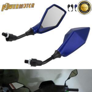 2개 10MM 범용 오토바이 백미러 광각 조절 가능 야마하 혼다 가와사키 스즈키 BMW 개조 액세서리