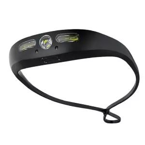 디제이 LED 충전식 가벼운 캠핑 등산 센서 헤드랜턴식랜턴 캡라이트 모자 낚시 랜턴